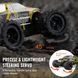 Радіокерована машинка VEVOR, масштаб 1:18, позашляховик 4WD з функцією підйому передніх коліс на 45&deg; та регульованою швидкістю, максимальна швидкість 45 км/год, ідеально підходить для дітей віком від 8 років, клас захисту IPX4. 84676 84676 фото 3