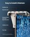 Круглий лайнер для басейну VEVOR, 640 x 120 см, внутрішній лайнер, змінний лайнер, внутрішнє покриття, лайнер для басейну, стандартна товщина. Вініловий лайнер Unibead Style, для наземних басейнів з висотою стінок 132 см. 80647 80647 фото 4