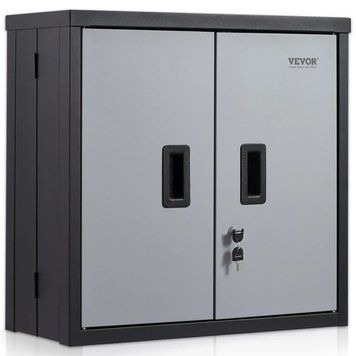 Майстерня-шафа VEVOR 660 x 305 x 660 мм. Настінна шафа із загальною вантажопідйомністю 108,8 кг. Шафа для інструментів. Конструкція із холоднокатаної сталі SPCC. Металева шафа. Настінний. У комплекті 4 двері на магнітних присосках. 84999 84999 фото