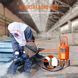Піскоструминний апарат VEVOR Mobile Sandblaster, 18,92 л, робочий шланг 243,84 см, робочий тиск 60-110 PSI. Ідеально підходить для видалення іржі, фарби, плям та полірування великих поверхонь. 85901 85901 фото 6