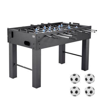 Настільний футбол VEVOR стандартного розміру (1372 x 737 x 878 мм), підходить для використання вдома, в родинному колі та ігровій кімнаті, міцний комплект, включає 4 м'ячі, лічильник очок і 2 підсклянники. 81309 81309 фото