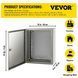 Електрощит VEVOR із вуглецевої сталі, 50x40x20 см, ступінь захисту IP65. 84361 84361 фото 7